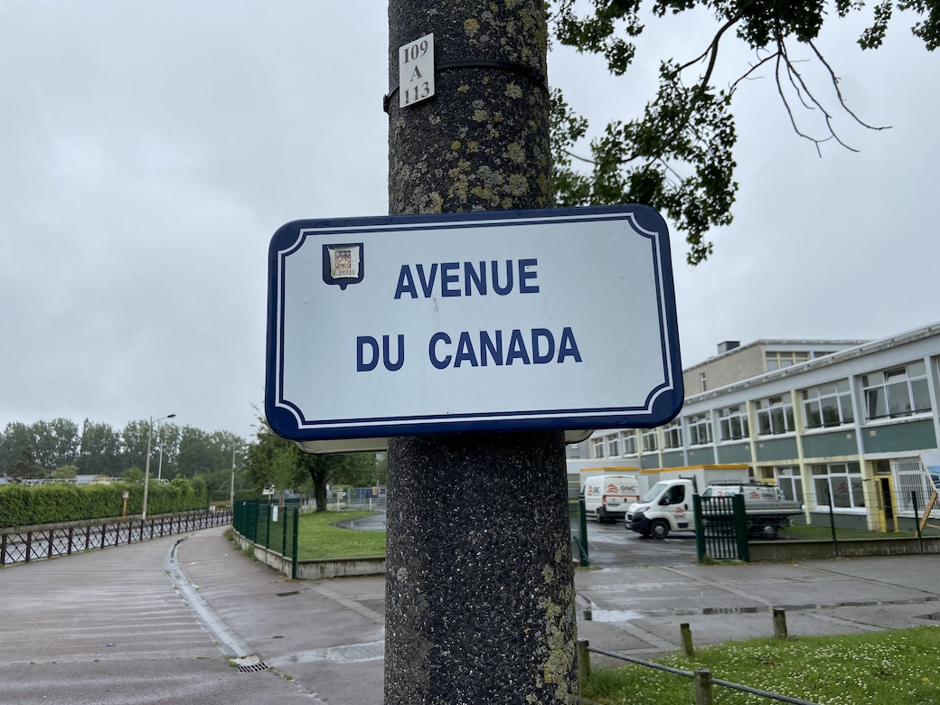 Panneau Avenue Général Archinard Le Havre