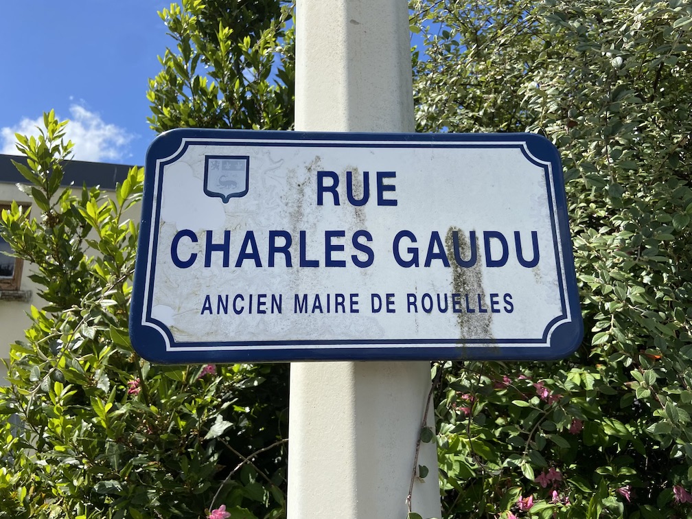 Panneau rue Charles Gaudu Le Havre