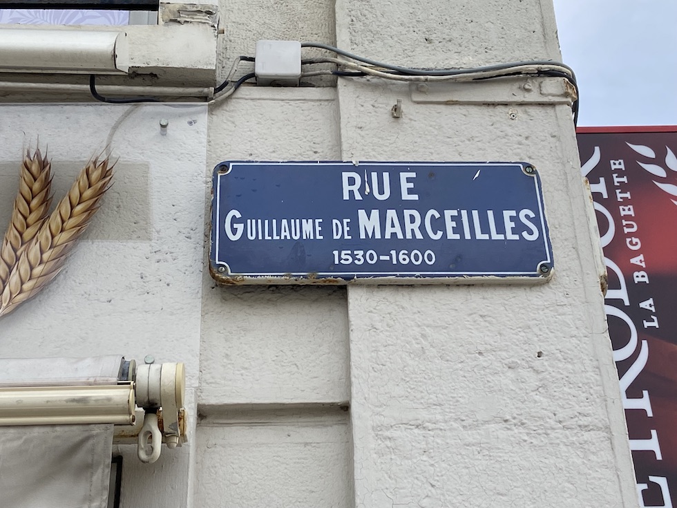 Panneau Rue Guillaume de Marceilles Le Havre