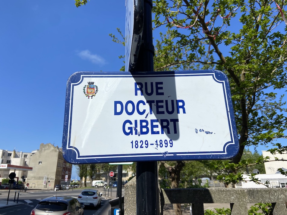 Panneau Docteur Gibert Le Havre 