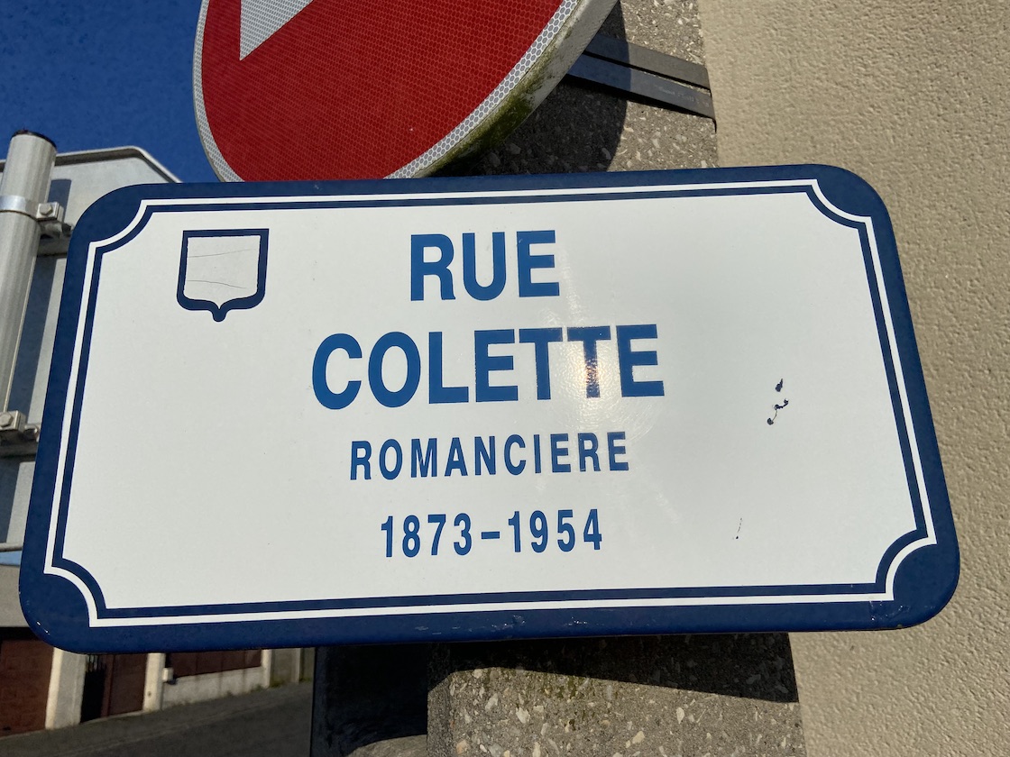 Panneau Rue Colette Le Havre