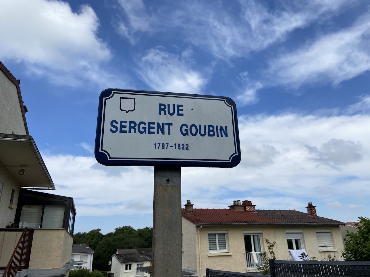 Panneau Avenue Général Archinard Le Havre