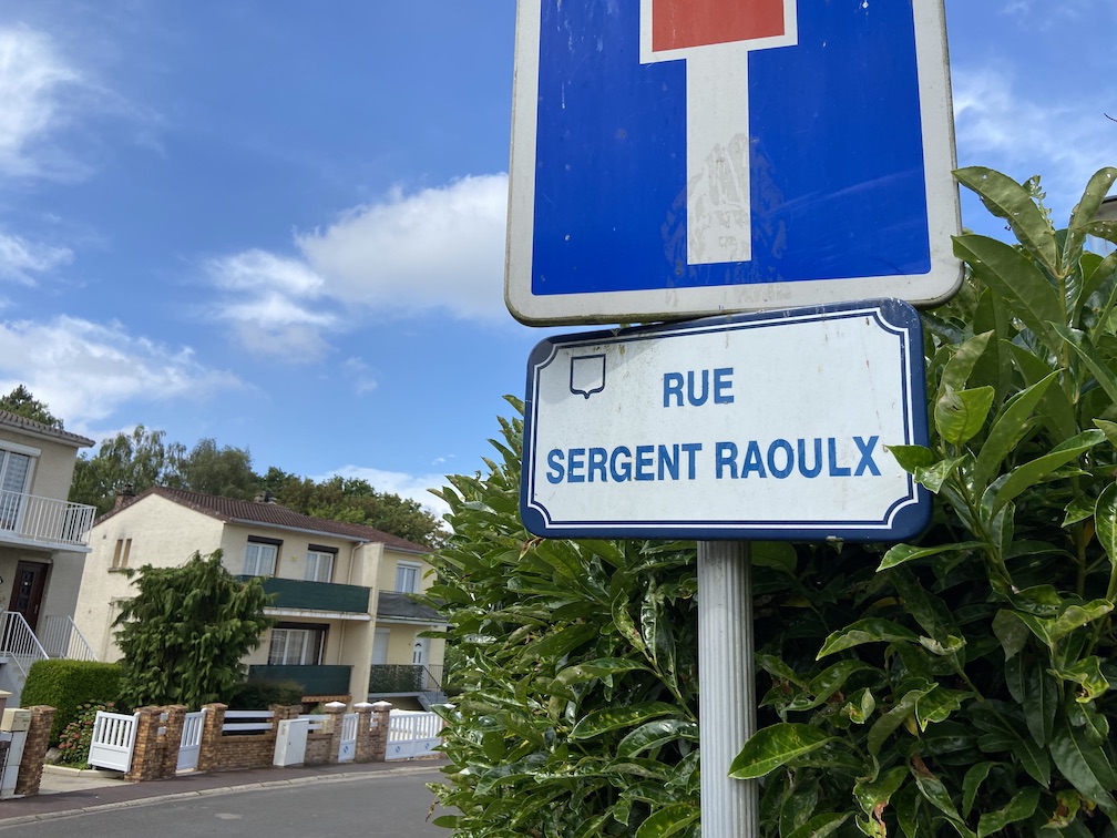 Panneau Avenue Général Archinard Le Havre