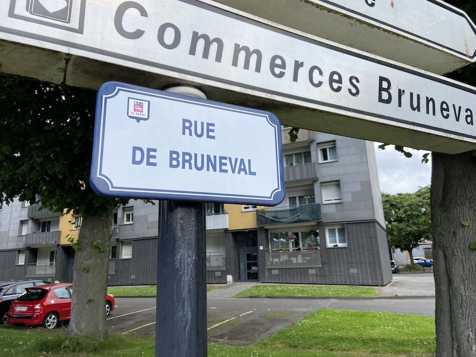 Panneau Avenue Général Archinard Le Havre